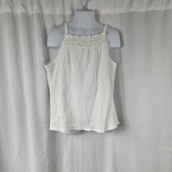 OshKosh B'gosh Other - Oshkosh Bgosh Girls Size 10 Sleeveless Smock Tank Top White